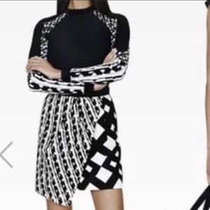 Black and white‎ peter Pilotto skirt size 2